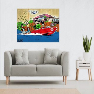 Foto 3 | Foto 3 | Cuadro Decorativo Alec Monopoly Lancha Del Dinero, Recamara