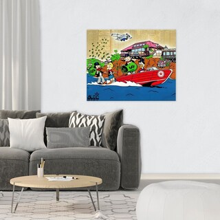 Foto 4 | Foto 4 | Cuadro Decorativo Alec Monopoly Lancha Del Dinero, Recamara