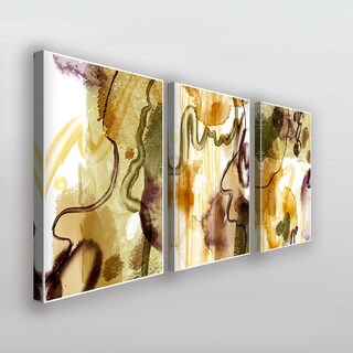 Foto 3 | Foto 3 | Cuadros Abstracto Colores Cálidos Canvas Grueso 65x90cm