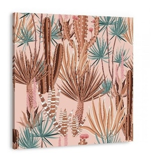 Foto 2 | Foto 2 | Cuadro Cactus Flores Mexicano Terracota Tonos Neutros Boho