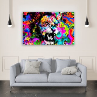 Foto 1 | Foto 1 | Cuadros Decorativos Abstracto Moderno Animales Colores 4k