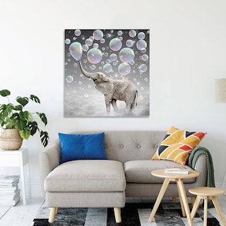 Foto 2 | Foto 2 | Cuadro Elefante Colores Moderno En Lienzo Canvas Envío Grati