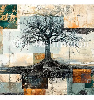 Foto 2 | Foto 2 | Cuadro Árbol Dorado Flores Blancas Hd Canvas Grueso 110x70cm