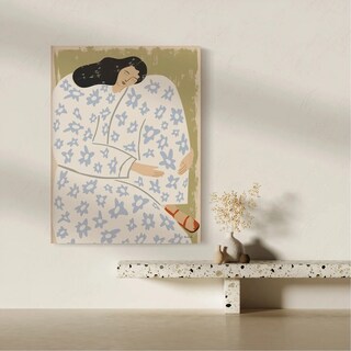 Foto 1 | Foto 1 | Cuadros Modernos Mujeres Bohemio 60x40cm Canvas