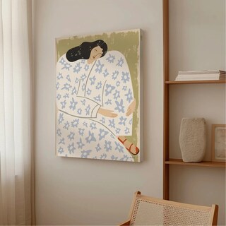 Foto 2 | Foto 2 | Cuadros Modernos Mujeres Bohemio 60x40cm Canvas