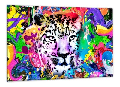 Foto 1 | Foto 1 | Cuadros Decorativos Abstracto Moderno Animales Colores 4k