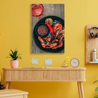 Foto 3 | Foto 3 | Cuadro Decorativo Marisquería Restaurante Canvas 80x120cm