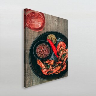 Foto 4 | Foto 4 | Cuadro Decorativo Marisquería Restaurante Canvas 80x120cm