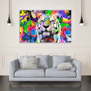 Foto 2 | Foto 2 | Cuadros Decorativos Abstracto Moderno Animales Colores 4k