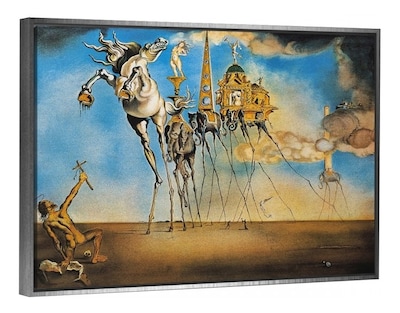 Foto 3 | Foto 3 | Cuadro Arte En Canvas De Dalí Calidad De Museo Con Marco