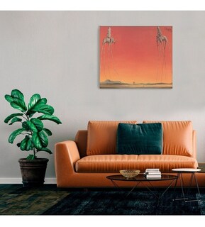 Foto 2 | Foto 2 | Cuadro Decorativo Decogaleria Cuadro S. Dalí La Persistencia Moderno De 50cm X 75cm Color Reloj Derritiéndose