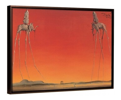 Foto 3 | Foto 3 | Cuadro Decorativo Decogaleria Cuadro S. Dalí La Persistencia Moderno De 50cm X 75cm Color Reloj Derritiéndose