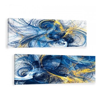 Foto 1 | Foto 1 | Set De Cuadros Canvas Minimalistas Abstractos Elegantes