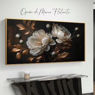 Foto 2 | Foto 2 | Cuadro Canvas Flor Elegante Decorativo Para Sala Listo Colga