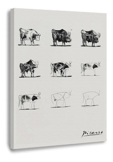 Foto 2 | Foto 2 | Cuadros Picasso Abstractos Minimalista Modernos Canvas Museo