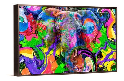 Foto 3 | Foto 3 | Cuadros Decorativos Abstracto Moderno Animales Colores 4k