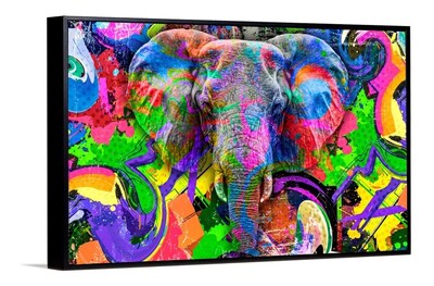 Foto 4 | Foto 4 | Cuadros Decorativos Abstracto Moderno Animales Colores 4k