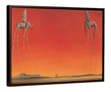 Foto 3 | Foto 3 | Cuadro Arte En Canvas De Dalí Calidad De Museo Con Marco