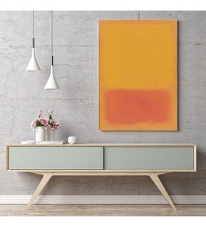 Foto 1 | Foto 1 | Cuadros Canva Mark Rothko Arte Abstracto Bastidor 60x80cm