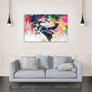Foto 2 | Foto 2 | Cuadros Decorativos Abstracto Moderno Animales Colores 4k
