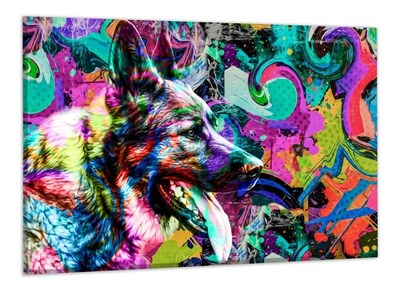 Foto 1 | Foto 1 | Cuadros Decorativos Abstracto Moderno Animales Colores 4k