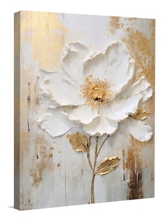 Foto 1 | Foto 1 | Cuadros Flores Elegante Abstracto Moderno Canvas Grueso60x90