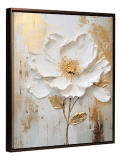 Foto 2 | Foto 2 | Cuadros Flores Elegante Abstracto Moderno Canvas Grueso60x90