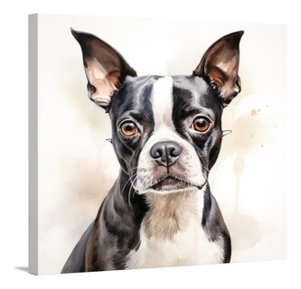 Foto 1 | Foto 1 | Cuadro Perros Retratos Varias Razas Canvas Decorativo 55x55