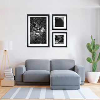 Foto 1 | Foto 1 | Set 3 Cuadros Cenotes Mexico Elegante Blanco Y Negro Hermoso