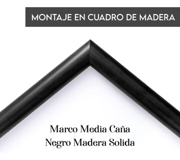 Foto 2 | Foto 2 | Cuadro Disco Vinilo | 40x60cm Marco Negro (david Bowie)