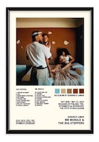 Kendrick Lamar Álbum Music Tracklist Cuadro Con Marco Madera