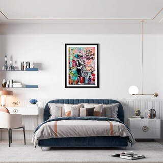 Foto 2 | Foto 2 | Cuadro Decorativo Niños Grafiti Moderno Elegante Sala Recama