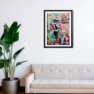 Foto 3 | Foto 3 | Cuadro Decorativo Niños Grafiti Moderno Elegante Sala Recama