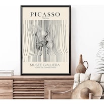 Cuadro Arte El Beso Picasso 40x60 Cm