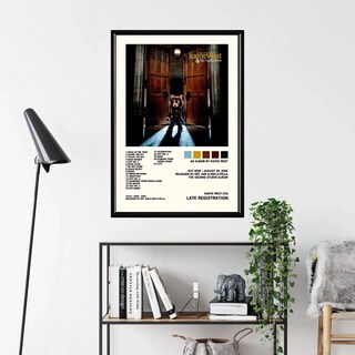 Foto 2 | Foto 2 | Kanye West Ye Álbum Music Tracklist Cuadro Con Marco Madera