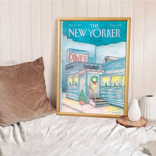 Foto 1 | Foto 1 | The New Yorker Art Cover Cuadros Con Marco De Madera Varios
