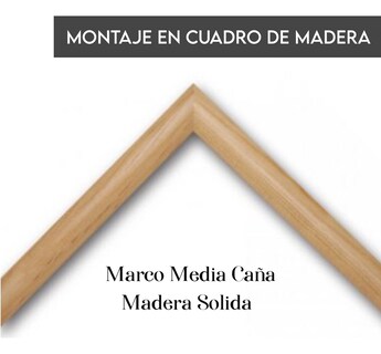 Foto 2 | Foto 2 | Set 2 Cuadros Bauhaus Moderno Minimailstas Marco Madera