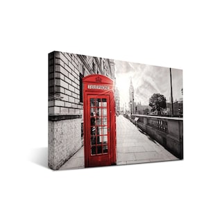 Foto 1 | Foto 1 | Cuadro Decorativo Fotografía Londres Ilios Innova Impreso en Tela 80x120 cm