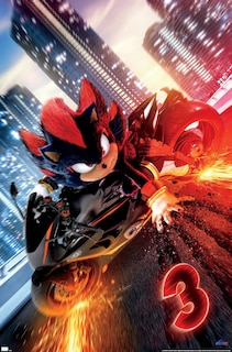Foto 1 | Foto 1 | Póster De Pared Trends International Sonic The Hedgehog 3 - Venta Internacional.