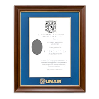 Foto 1 | Foto 1 | Marco Oficial Unam , Para Título Universitario 40x50 Cm
