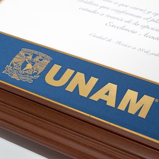 Foto 5 | Foto 5 | Marco Oficial Unam , Para Título Universitario 40x50 Cm