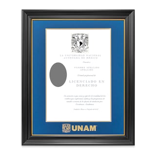 Foto 1 | Foto 1 | Marco Oficial Unam , Para Título Universitario 40x50 Cm