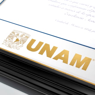 Foto 5 | Foto 5 | Marco Oficial Unam , Para Título Universitario 40x50 Cm