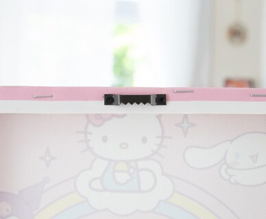 Foto 6 | Foto 6 | Lienzo Decorativo Plateado Buffalo Sanrio Hello Kitty 30 X 30 Cm - Venta Internacional.