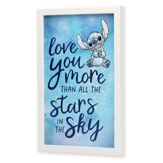 Foto 2 | Foto 2 | Decoración De Pared Disney Lilo Y Stitch Love You More Kids - Venta Internacional.