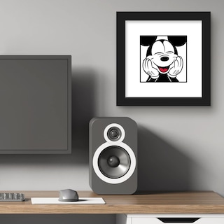 Foto 6 | Foto 6 | Póster Mural Trends International Mickey Mouse, 30 X 30 Cm - Venta Internacional.