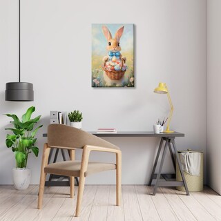 Foto 3 | Foto 3 | Póster Decorativo Vintage Con Forma De Conejo De Pascua, 40 X 60 Cm, Sin Marco - Venta Internacional.