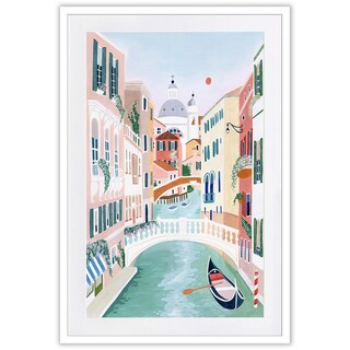 Foto 1 | Foto 1 | Pósteres De Lienzo Modernos Con Paisajes De Venecia, Ciudad De Italia, 40 X 60 Cm - Venta Internacional.