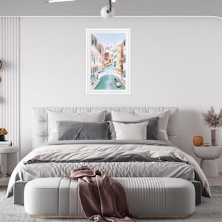 Foto 3 | Foto 3 | Pósteres De Lienzo Modernos Con Paisajes De Venecia, Ciudad De Italia, 40 X 60 Cm - Venta Internacional.