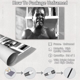 Foto 2 | Foto 2 | Póster Divertido De Baño Con Película Clásica Friday, 40 X 60 Cm - Venta Internacional.